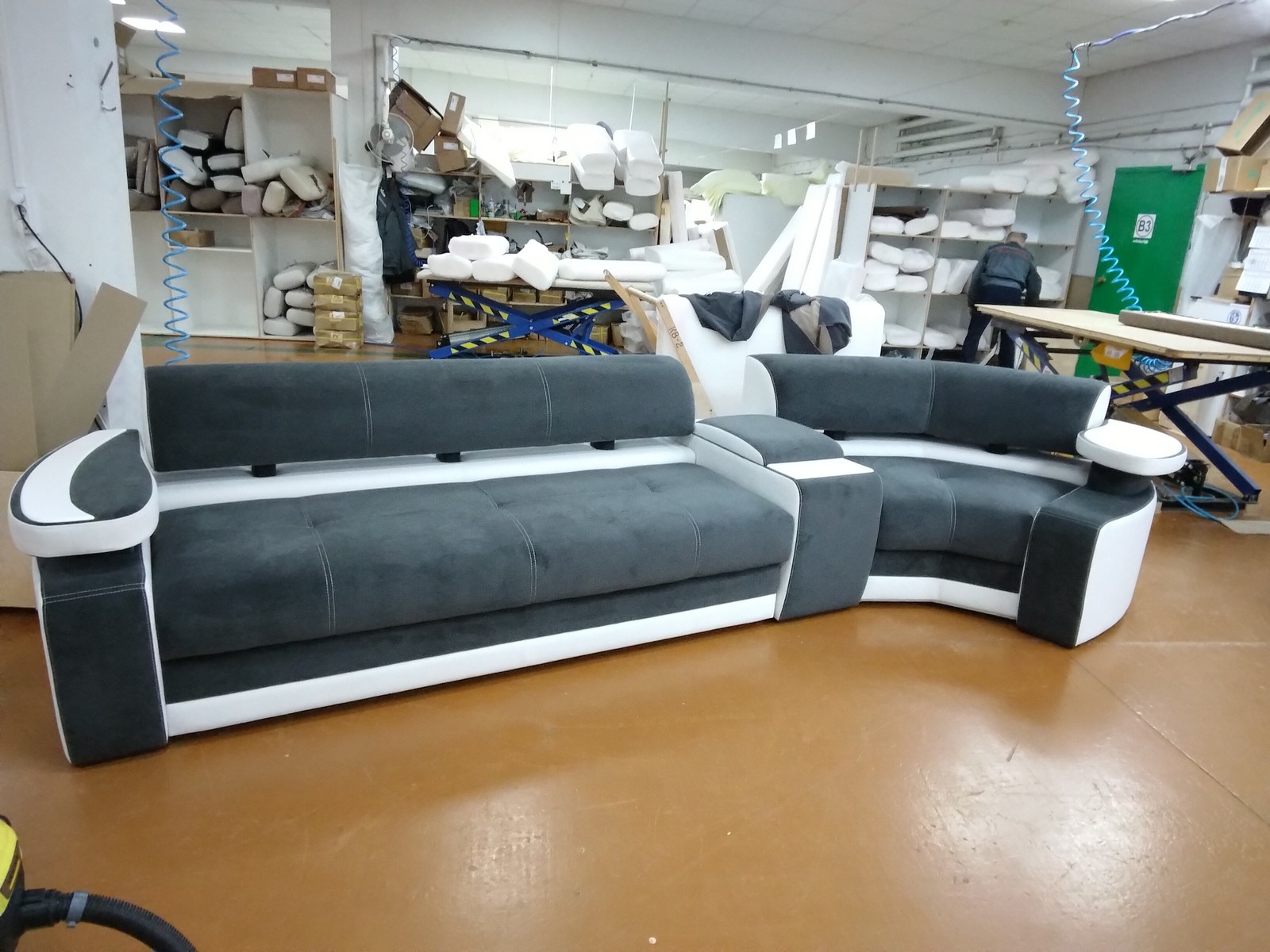 Диваны Марсель в наличии. Склад Д 4383 тедди 20/тедди 302