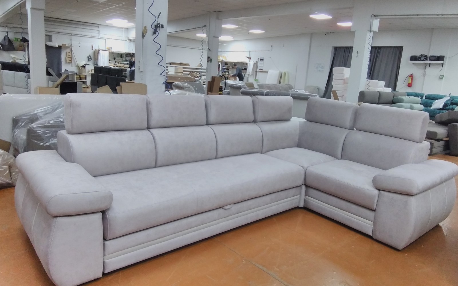 Диваны Айпетри в наличии. Склад Н 2620 альпина 7/альпина 1 ,угол сидя слева (ДО)  3-193 телескоп